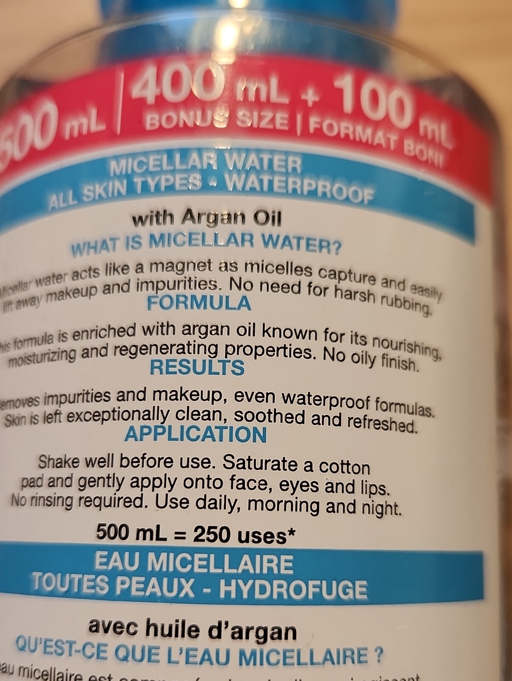 Marcelle Micellar Water For All Skin Types - Picture 3 of 3